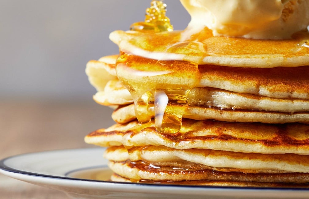 banana protein pancakes