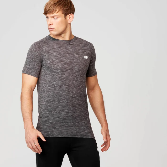 MP Men's Performance Short Sleeve Top - Charcoal Marl