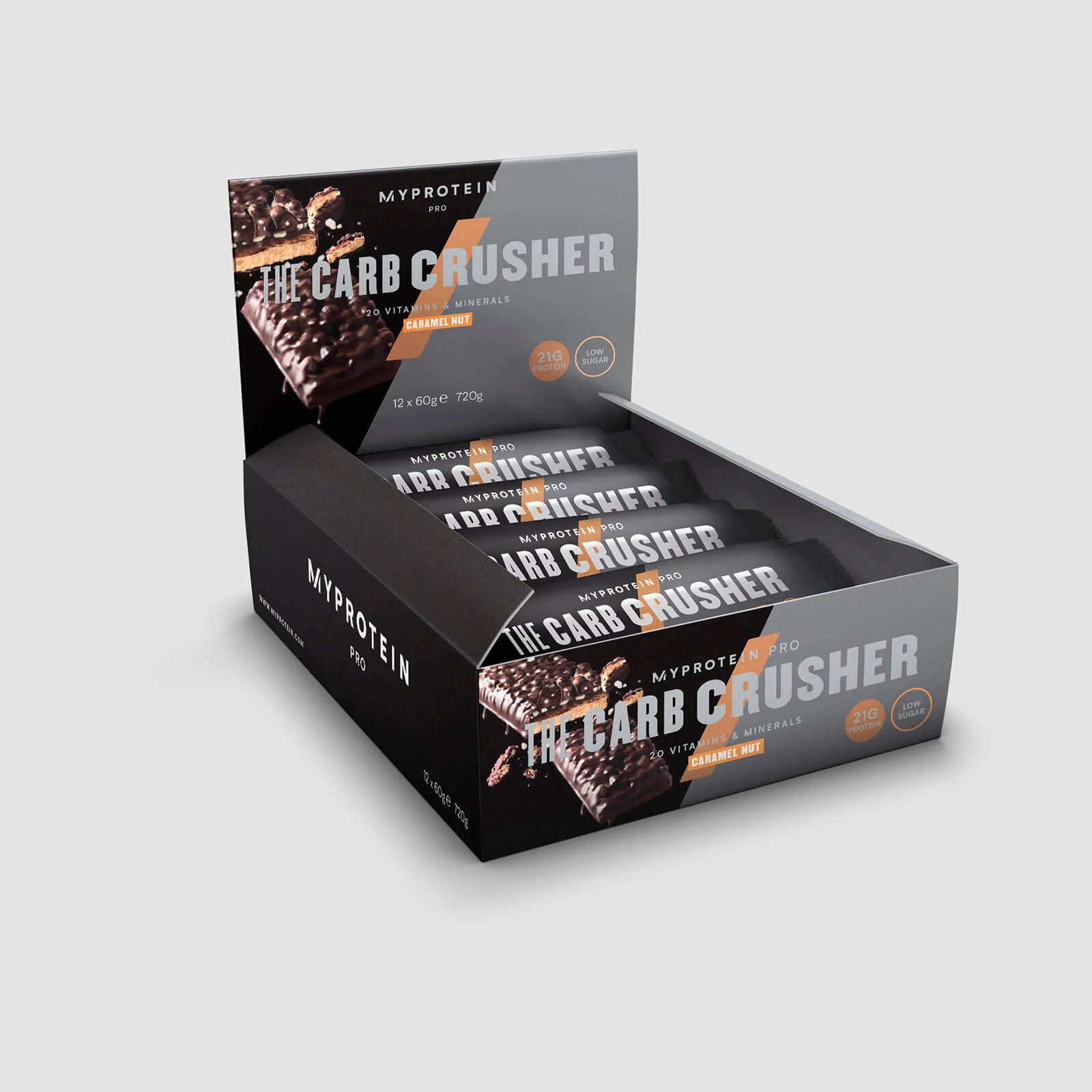 THE Carb Crusher™ - 12 x 60g - Caramel Nut Image 1