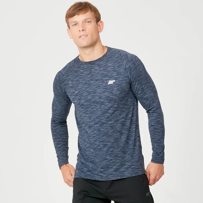 MP Men's Performance Long Sleeve Top - Cherry Marl