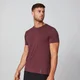 Luxe Classic V-Neck T-Shirt - Oxblood