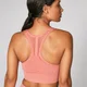 Acid Wash Sports Bra - Copper Rose