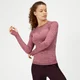 Inspire Seamless Long Sleeve Top - Dusty Rose