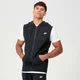 Tru-Fit Sleeveless Hoodie - Black
