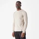 Luxe Classic Long Sleeve Crew - Taupe