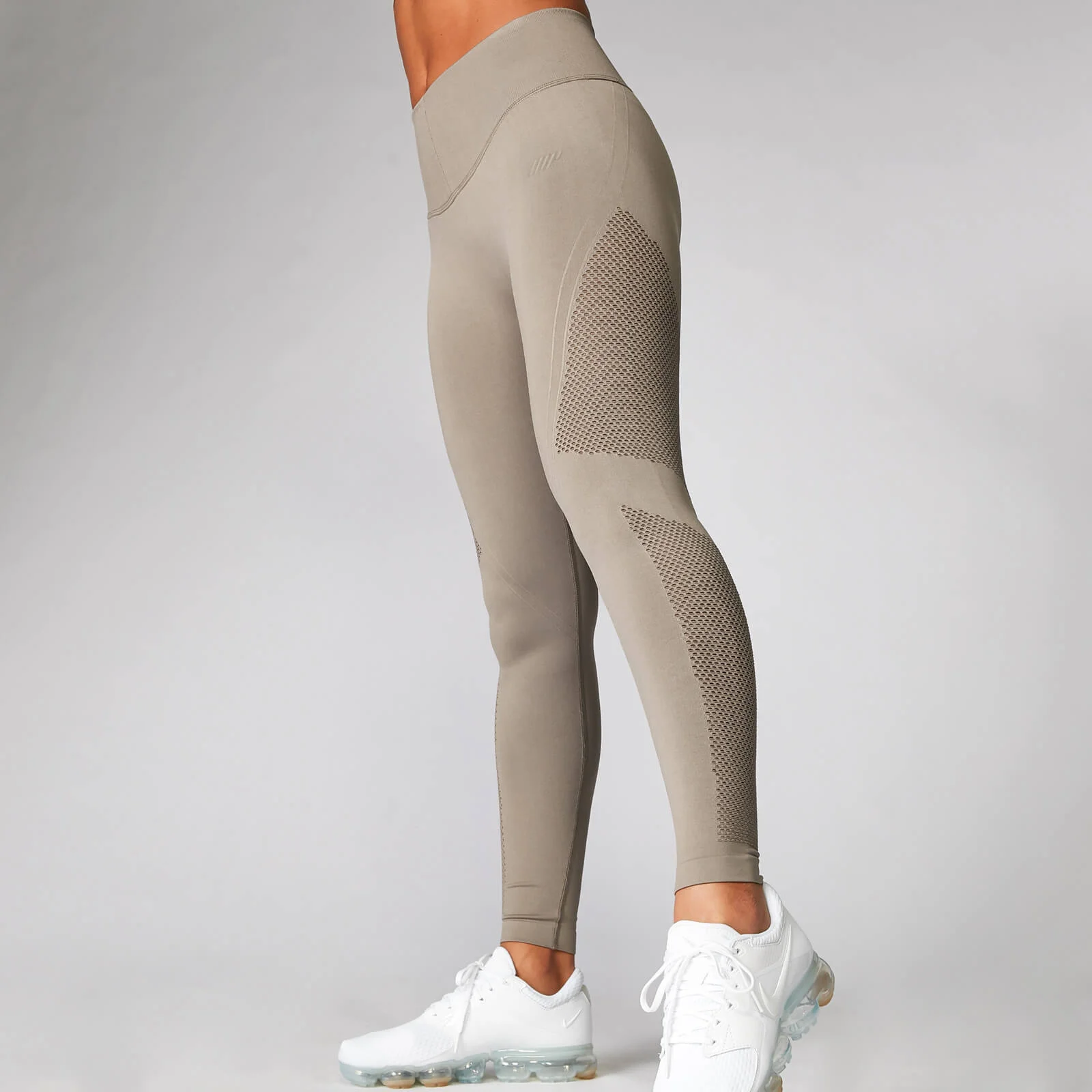 Shape Seamless Leggings - Taupe - XS Image 1