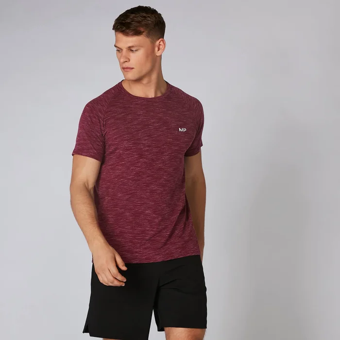 MP Men's Performance T-Shirt - Burgundy Marl
