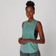 Drop Armhole Logo Vest - Sage Brush