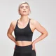 MP Women's Animal Snake Seamless Sports Bra - Black