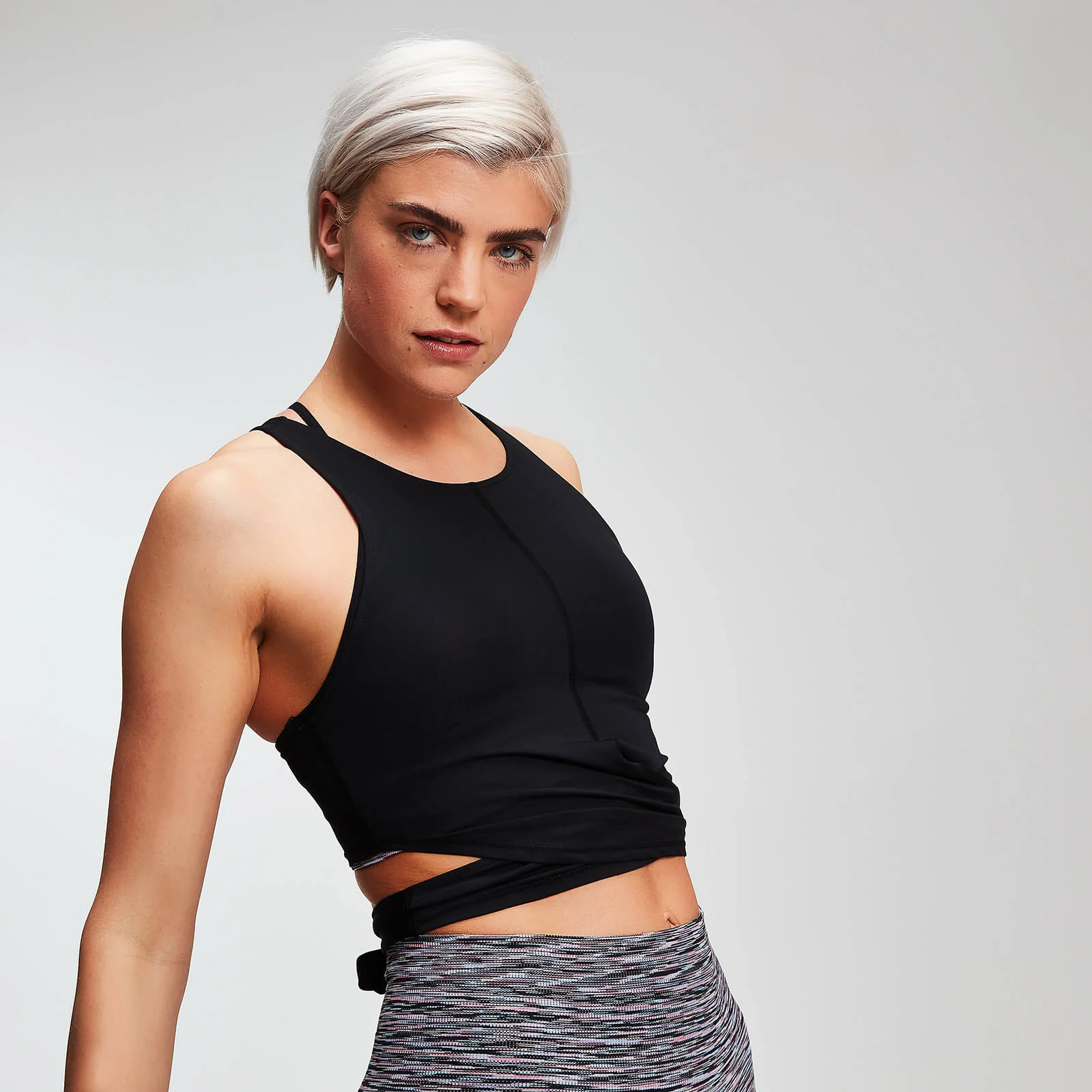 MP Women's Power Tie Around Vest - Black - XS Image 1