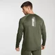 MP Men's Printed Training Long Sleeved Top - Army Green