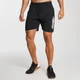 Men's Printed Training Shorts - Black