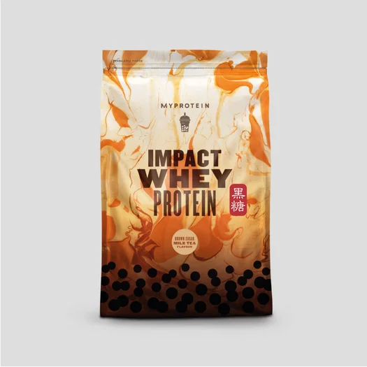 Impact Whey Protein - Brown Sugar Milk Tea - 2.5kg - Brown Sugar Bubble Tea