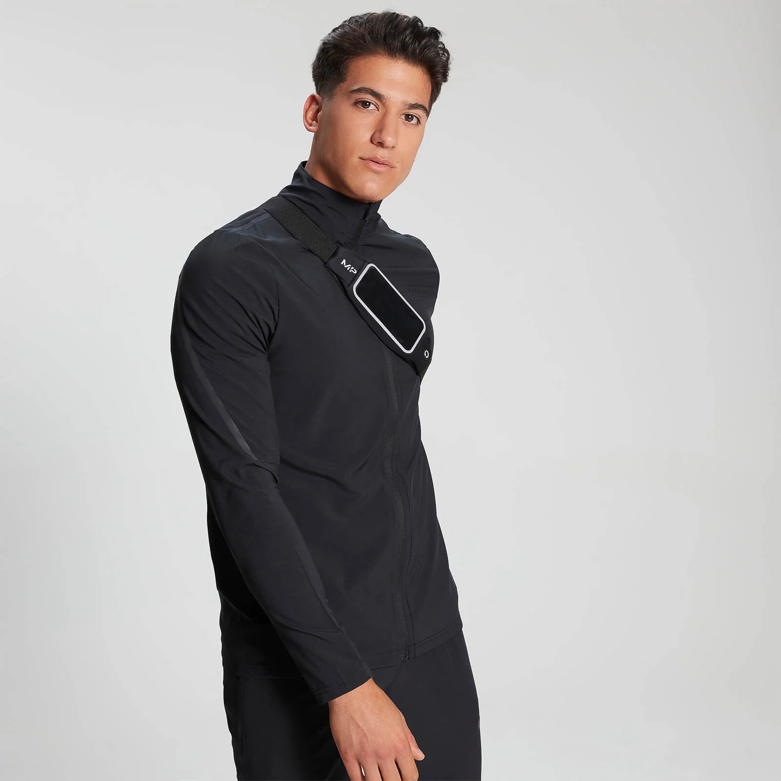 MP Men's Velocity Track Top - Black - XS Image 1