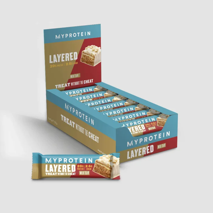 Layered Protein Bar (Milk Tea)