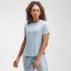 MP Women's Velocity Short Sleeve Top- Light Blue