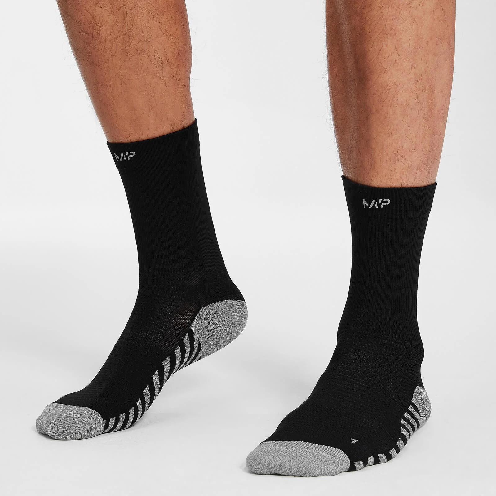 MP Running Crew Socks – Black - UK 3-6 Image 1