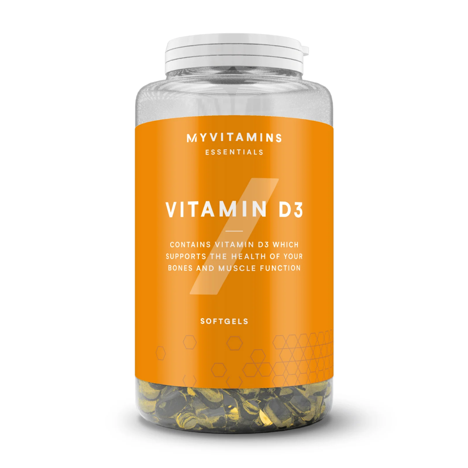 Vitamin D3 Softgels - 180Softgels - Non-Vegan Image 1