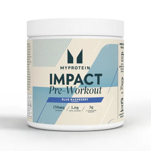Impact Pre Workout - 500G - 43servings - Blue Raspberry