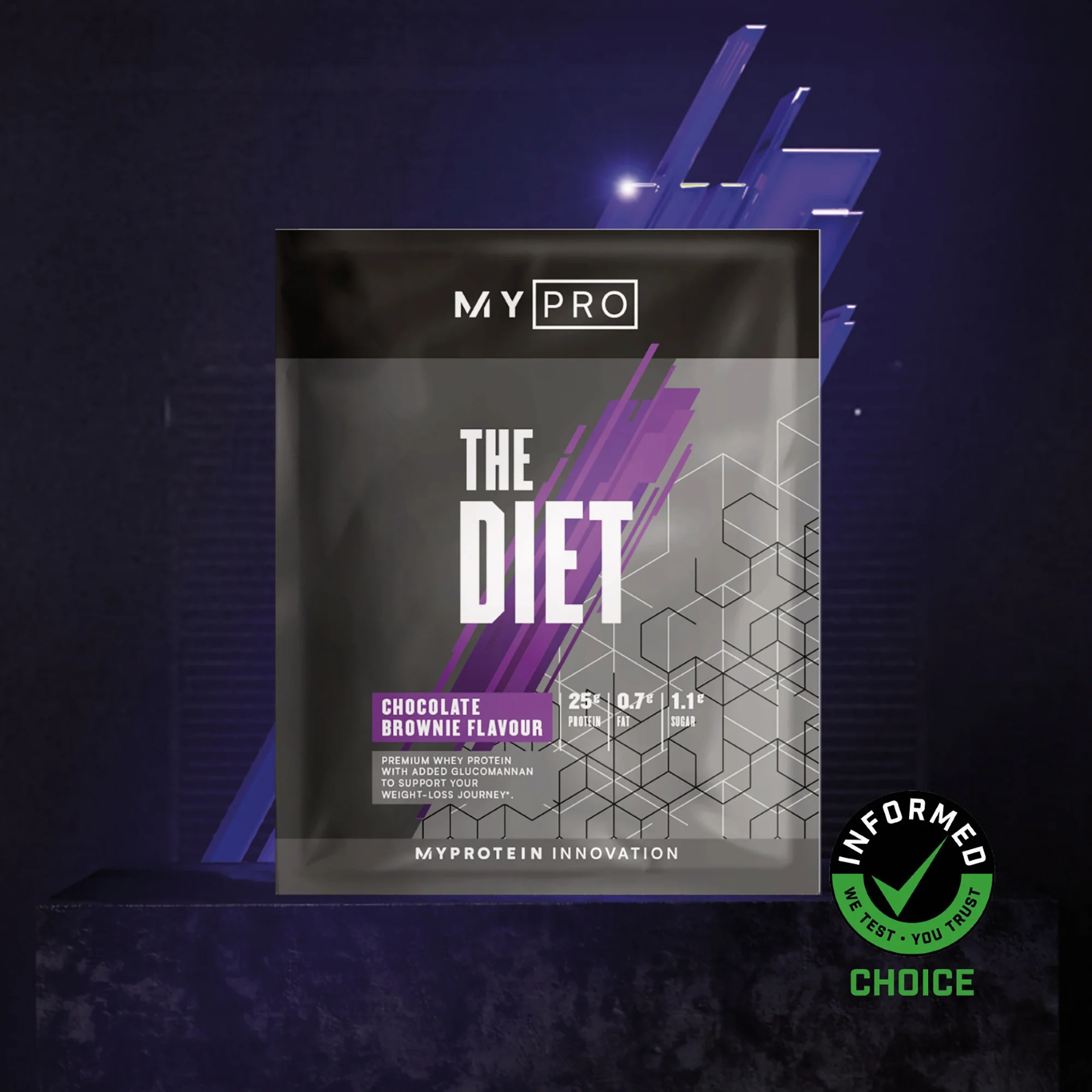 THE Diet™ (Sample) - 34g - Chocolate Brownie Image 1