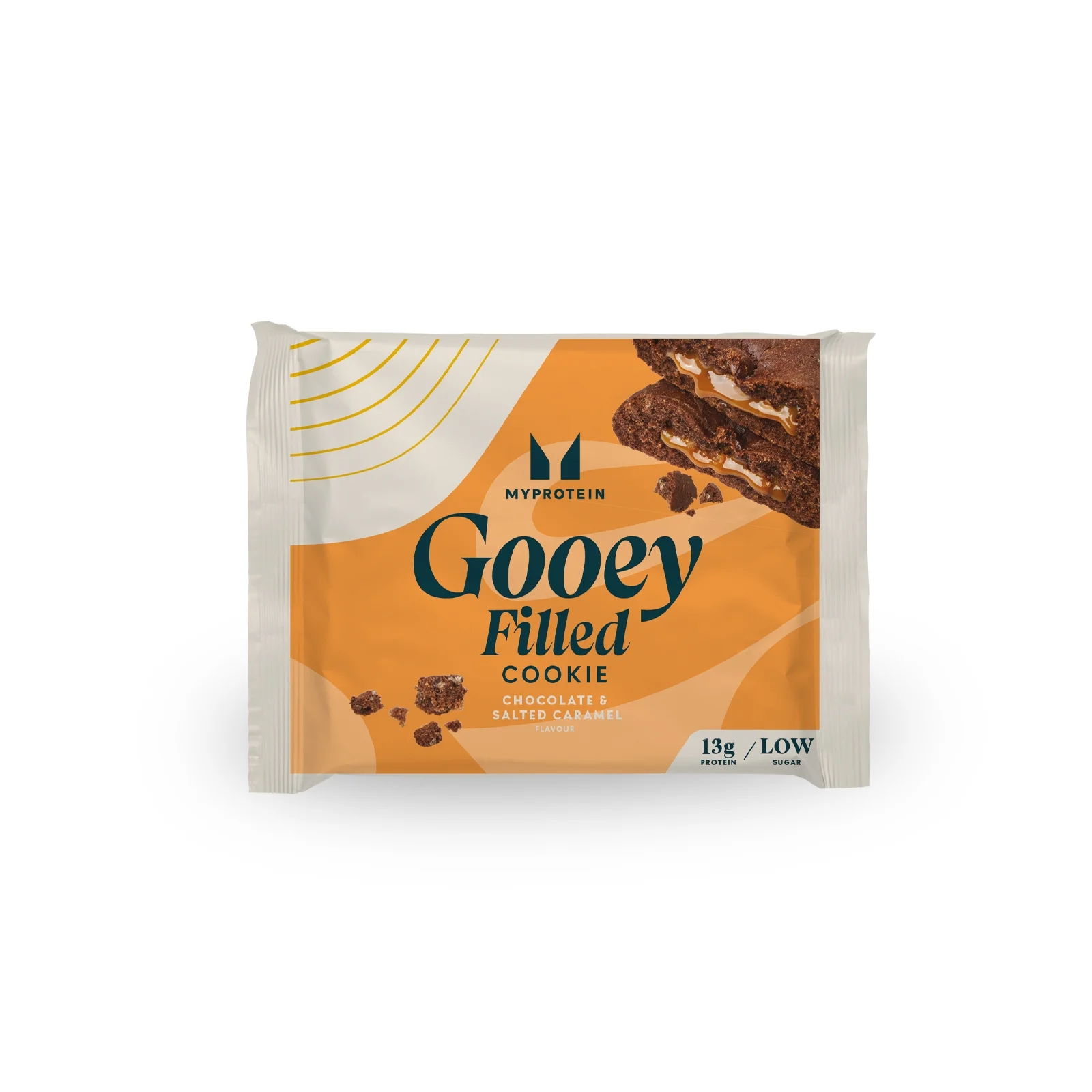 Vegan Gooey Filled Cookie (Sample) - Chocolate and Salted Caramel Image 1