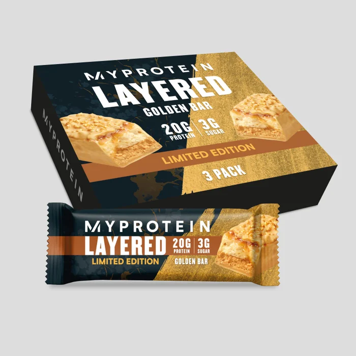 Golden Layered Bar (3-pack)