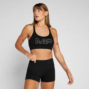 MP Women's Jersey Bra - Black - Size XXS