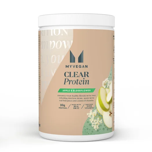 Clear Vegan Protein - 20servings - Apple & Elderflower