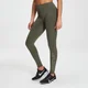 MP Women's Branded Training Leggings - Dark Olive