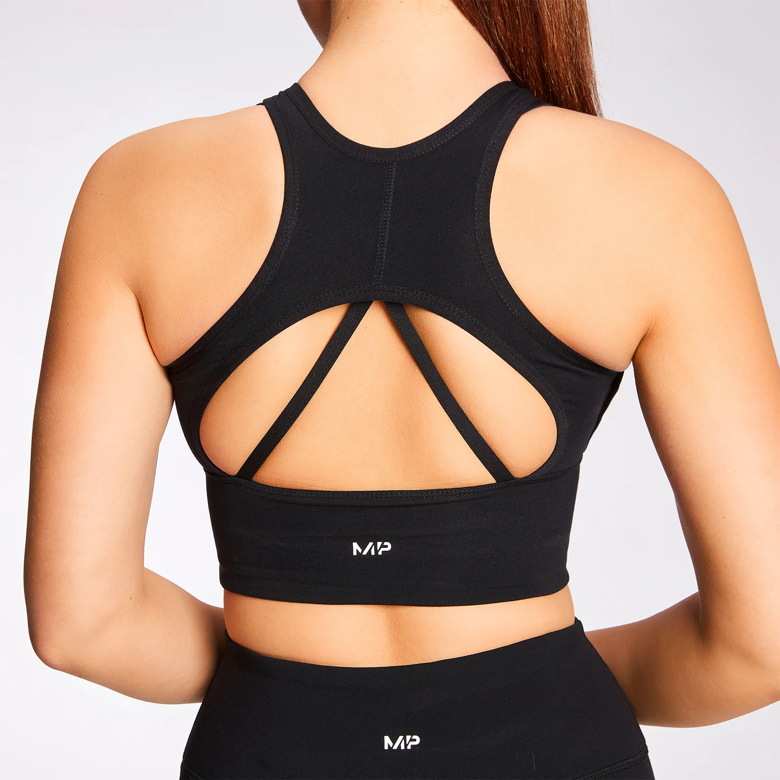 MP Women's Power Longline Sports Bra - Black - S Image 1