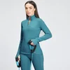 MP Women's Power 1/4 Zip Top - Ocean Blue