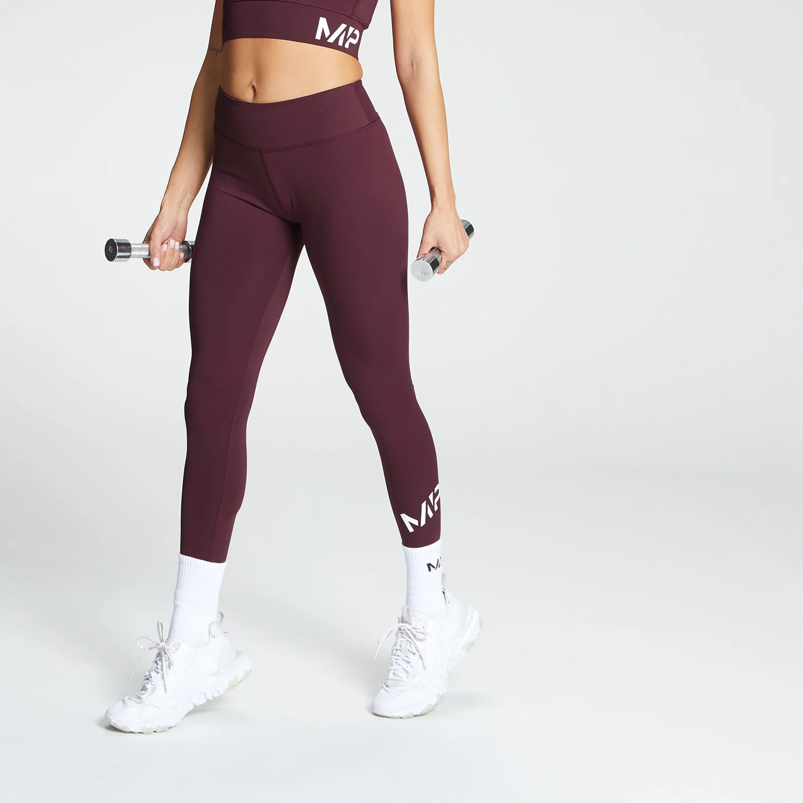 MP Women's Training Leggings - Port - XXS Image 1
