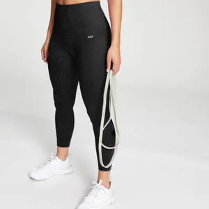 MP Women's Shape Seamless 7/8 Leggings - Black - Size S