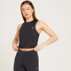 MP Women's Linear Mark Training Crop Top - Black