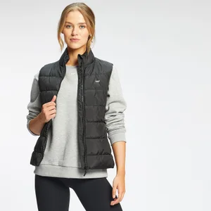 MP Women's Outerwear Lightweight Puffer Gilet - Black - Size S