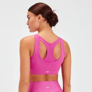 MP Women's Sculpt Laser Cut Sports Bra - Orchid - Size XXS