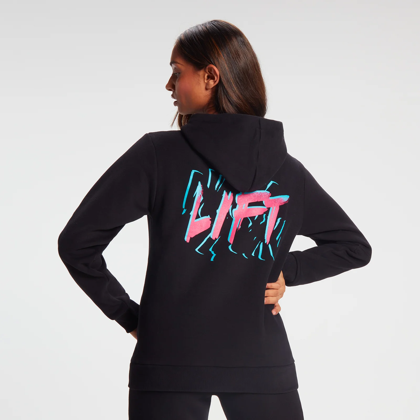MP Women's Retro Lift Hoodie - Black - XXS Image 1