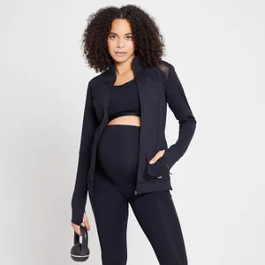 MP Women's Power Maternity Jacket - Black - Size S
