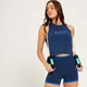 MP Women's Adapt Racerback Crop Vest - Deep Blue