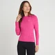 MP Women's Performance Long Sleeve Training T-Shirt - Magenta Marl with White Fleck