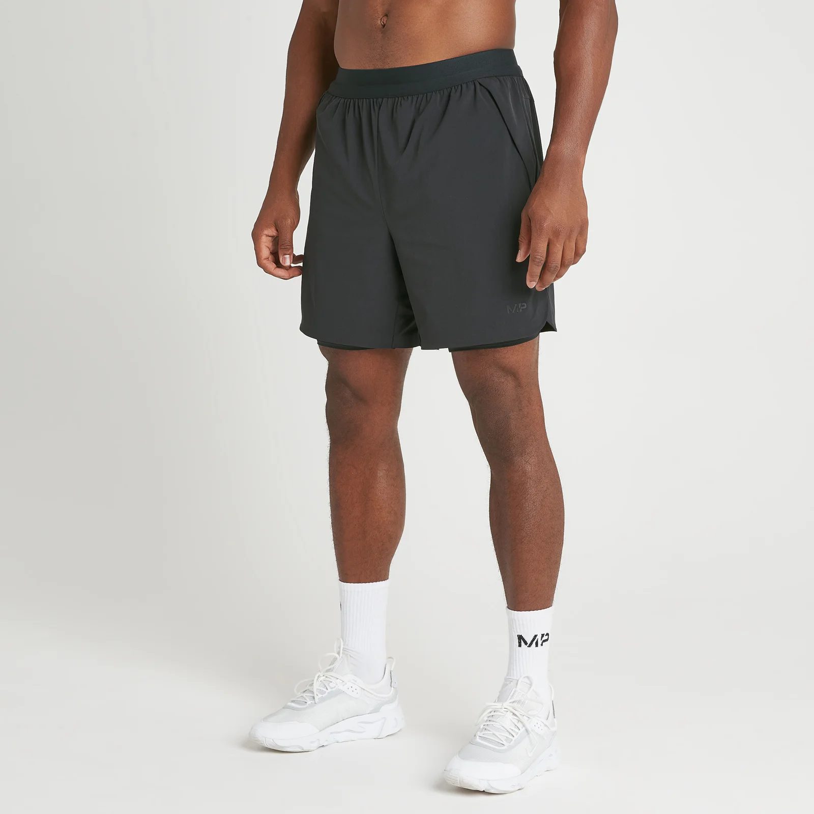 MP Men's Tempo Ultra 2 In 1 Shorts - Black - XXS Image 1