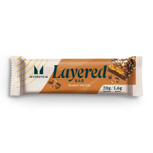 Layered Protein Bar (Sample) - Chocolate Peanut Pretzel