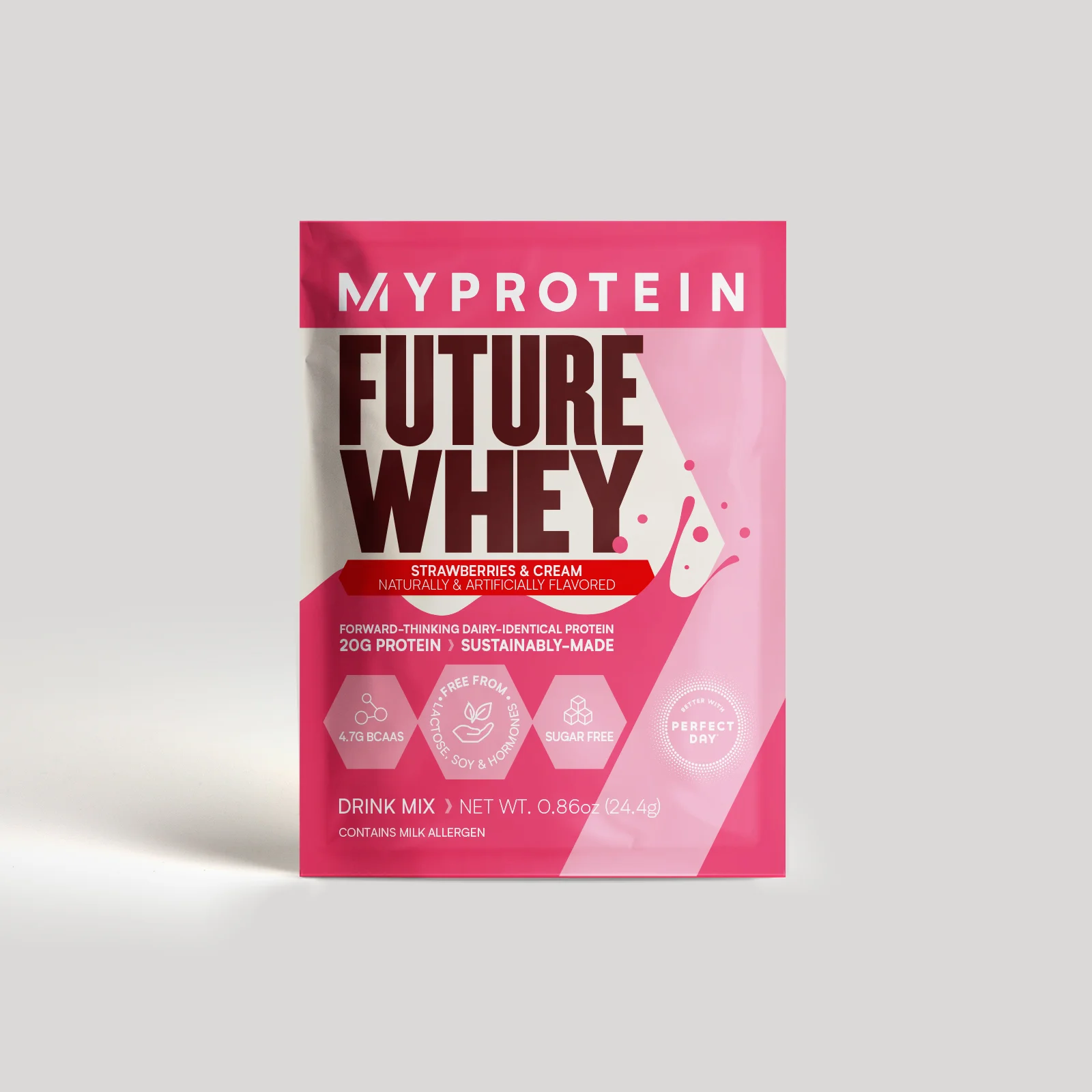 Future Whey (Sample) - Strawberry Cream Image 1