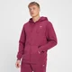 MP Men's Rest Day Zip Through Hoodie - Red Berry