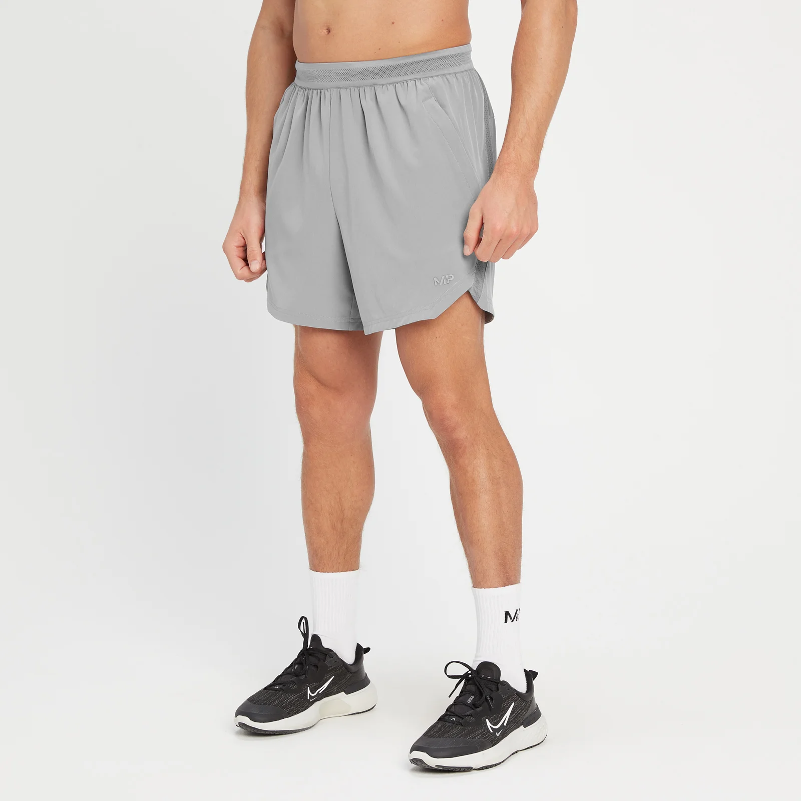 MP Men's Tempo Stretch Woven Shorts - Storm - XXS Image 1