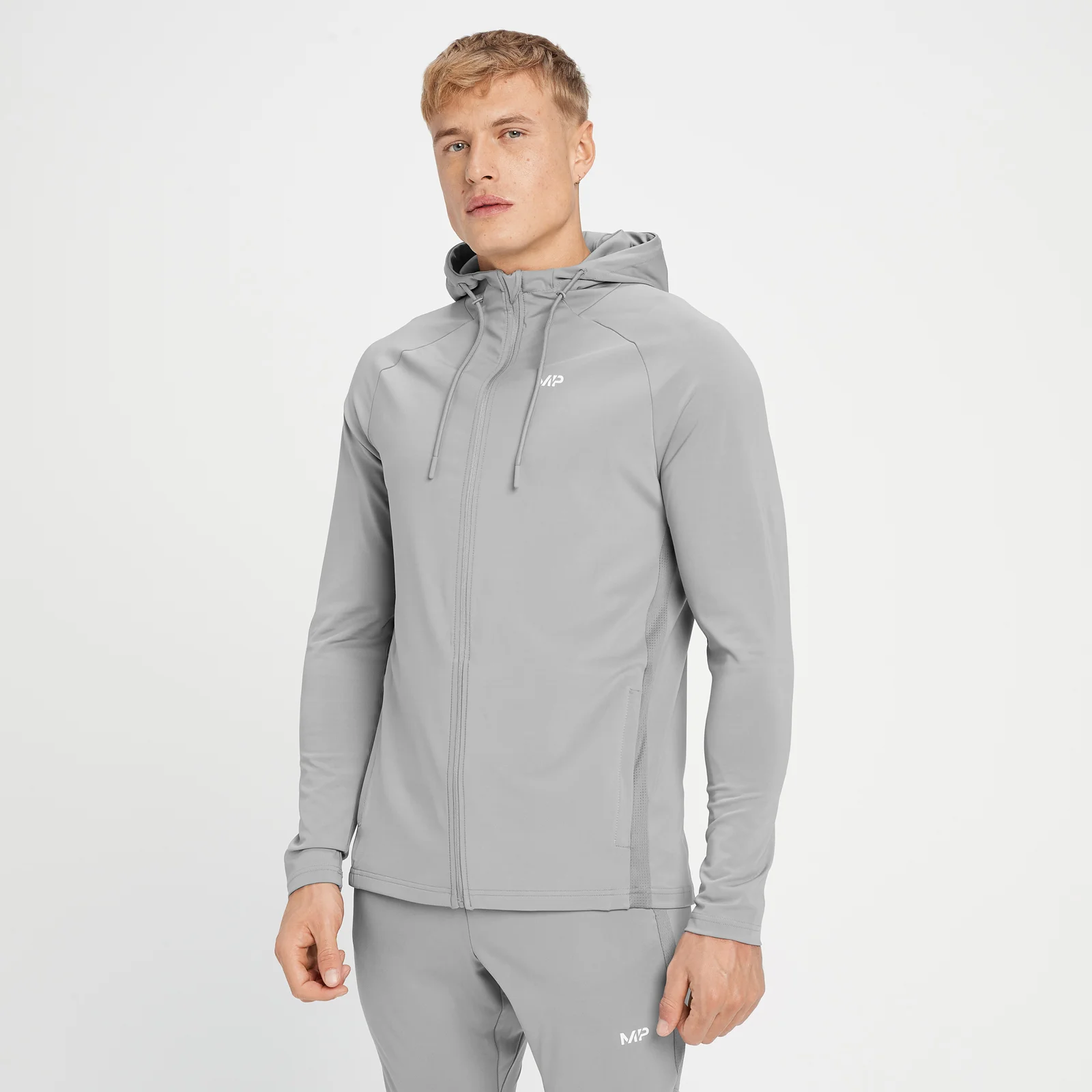 MP Men's Tempo Hoodie - Storm - XXS Image 1