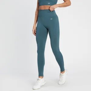 MP Women's Tempo Ultra Seamless Leggings - Smoke Blue - Size XL