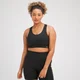 MP Women's Tempo Animal Print Sports Bra - Black