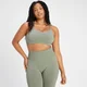 MP Women's Rest Day Seamless Cross Back Sports Bra - Deep Taupe