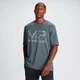 MP Men's Tempo Oversized Cotton T-Shirt - Slate Grey